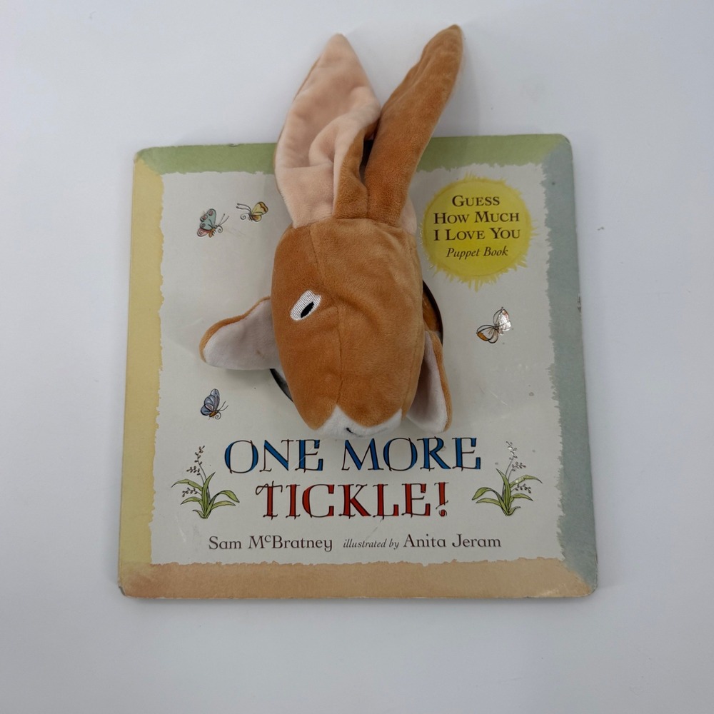 One More Tickle Sam McBratney Guess How Much I Love You Puppet Board Book Bunny